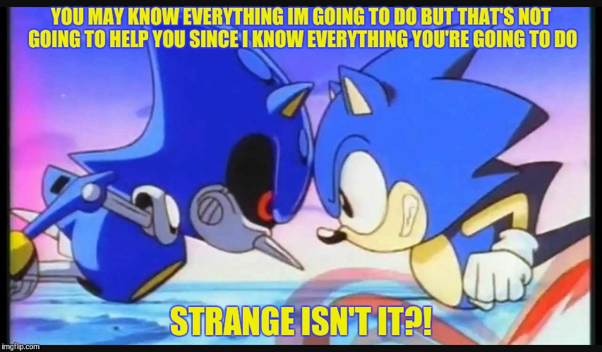 Strange isn’t it?